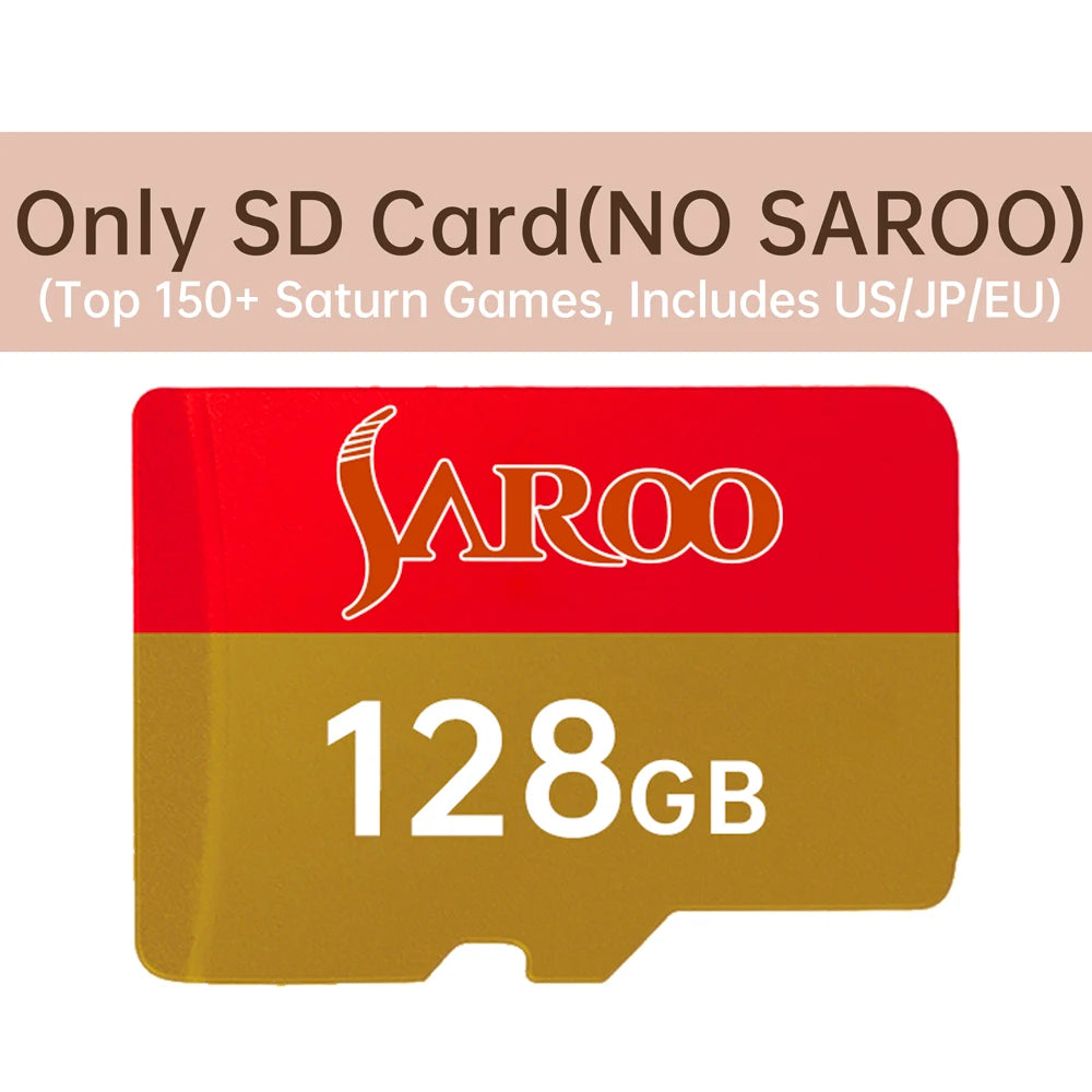 ENJOY SAROO Flashcart Region-free For Sega Saturn Viedo Console 0.8 Firm Support CD-ROM Emulated RAM Card Satiator ODE Fenrir