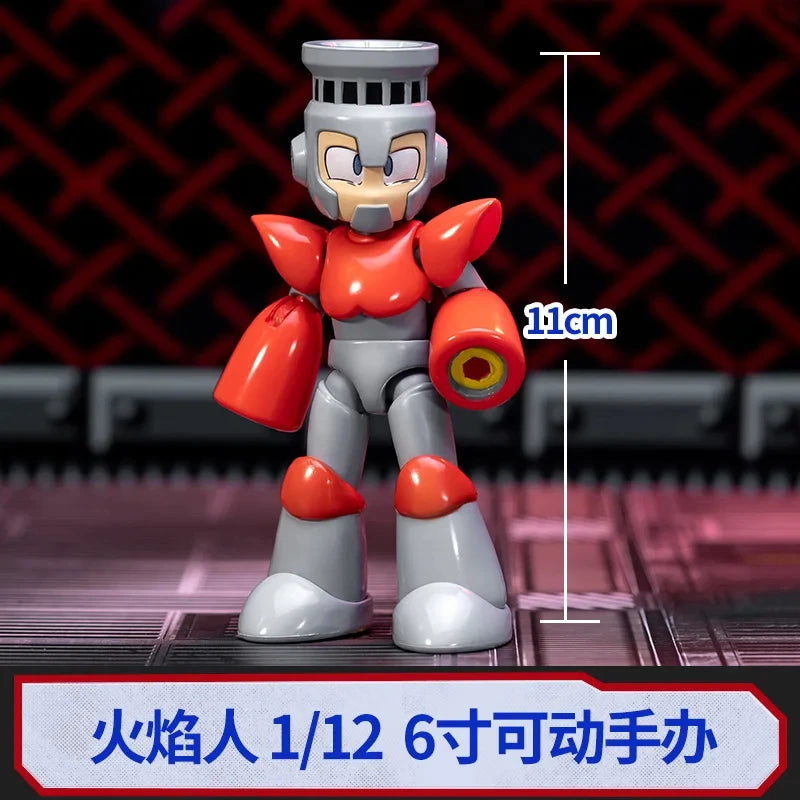 Jada Toys Mega Man Action Figure Model  Rockman, FIREMAN, ICEMAN