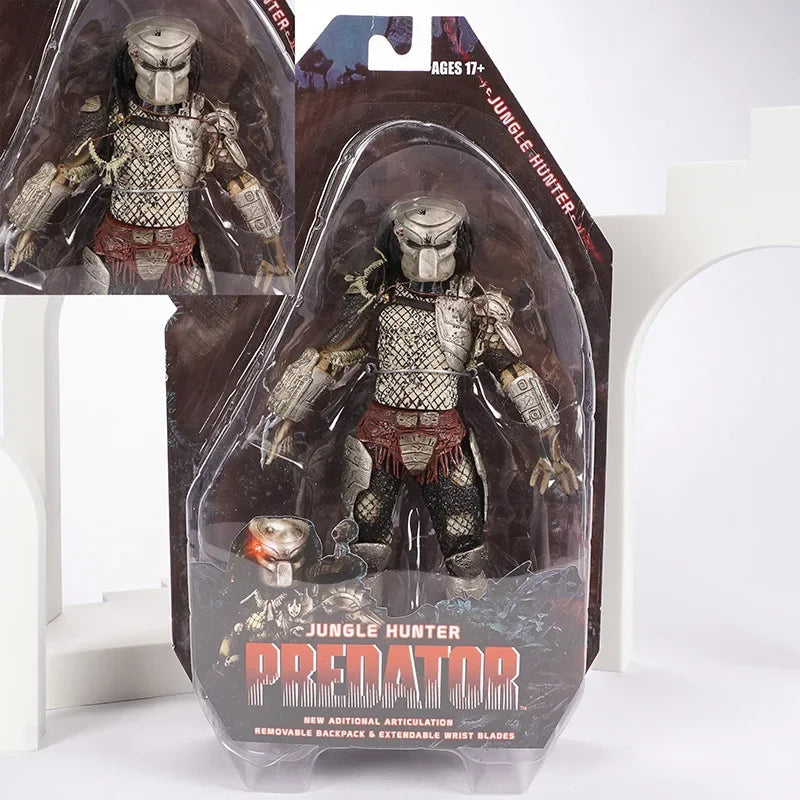 Classic Movie NECA Ultimate Series Predator 7" Jungle Hunter vs Alien Eggs PVC Action Figure Collectible Model Toy