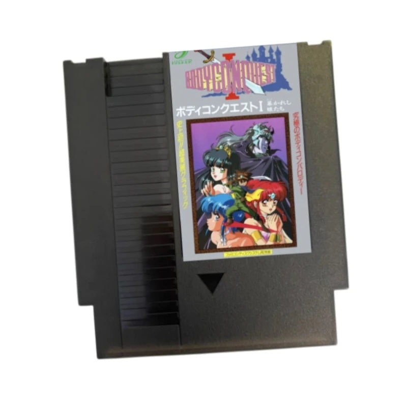 Bodycon Quest I ( FDS Emulated ) 60 Pins / 72Pins English / Japanese Game Cartridge for FC / NES Console 8 Bit Video Game Card