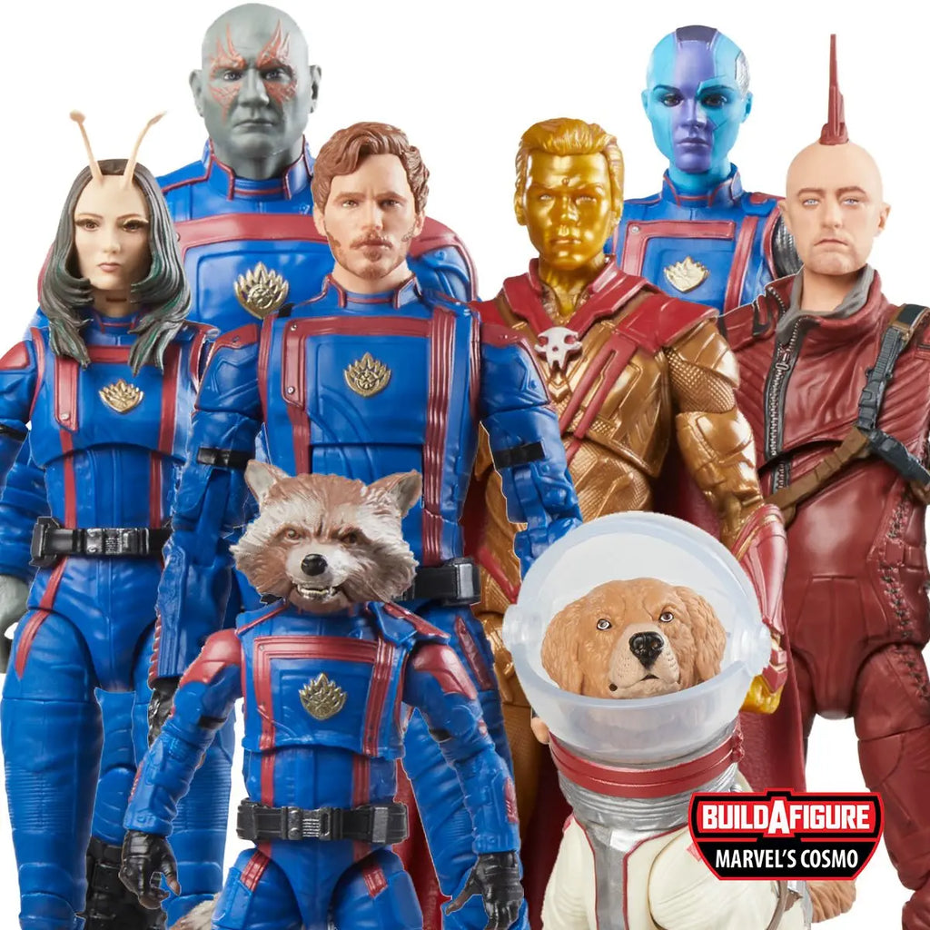Marvel Legends Guardians of Galaxy Star Lord Nebula Adam Warlock Drax Rocket Mantis Kraglin Groot Cosmo Wave 6" Action Figure