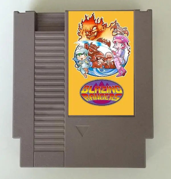 Blazing Rangers(Honoo no Rangerman) Game Cartridge for NES/FC Console