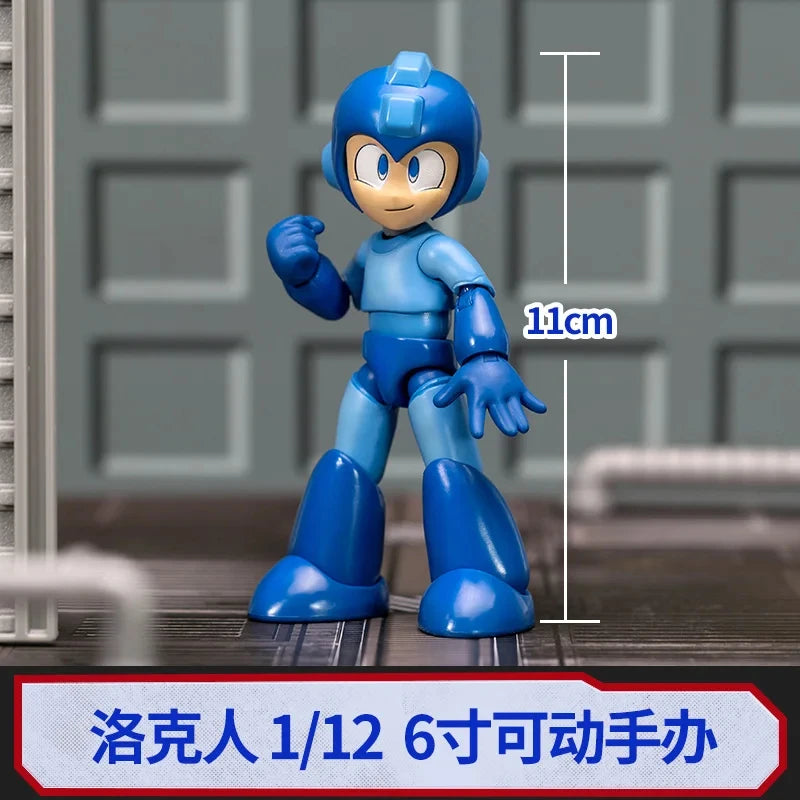 Jada Toys Mega Man Action Figure Model  Rockman, FIREMAN, ICEMAN