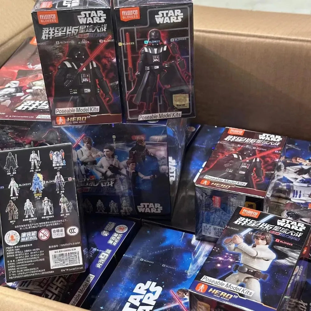 Original Blokees Star Wars Galaxy Edition Vol.2 Force Markings Blind boxes