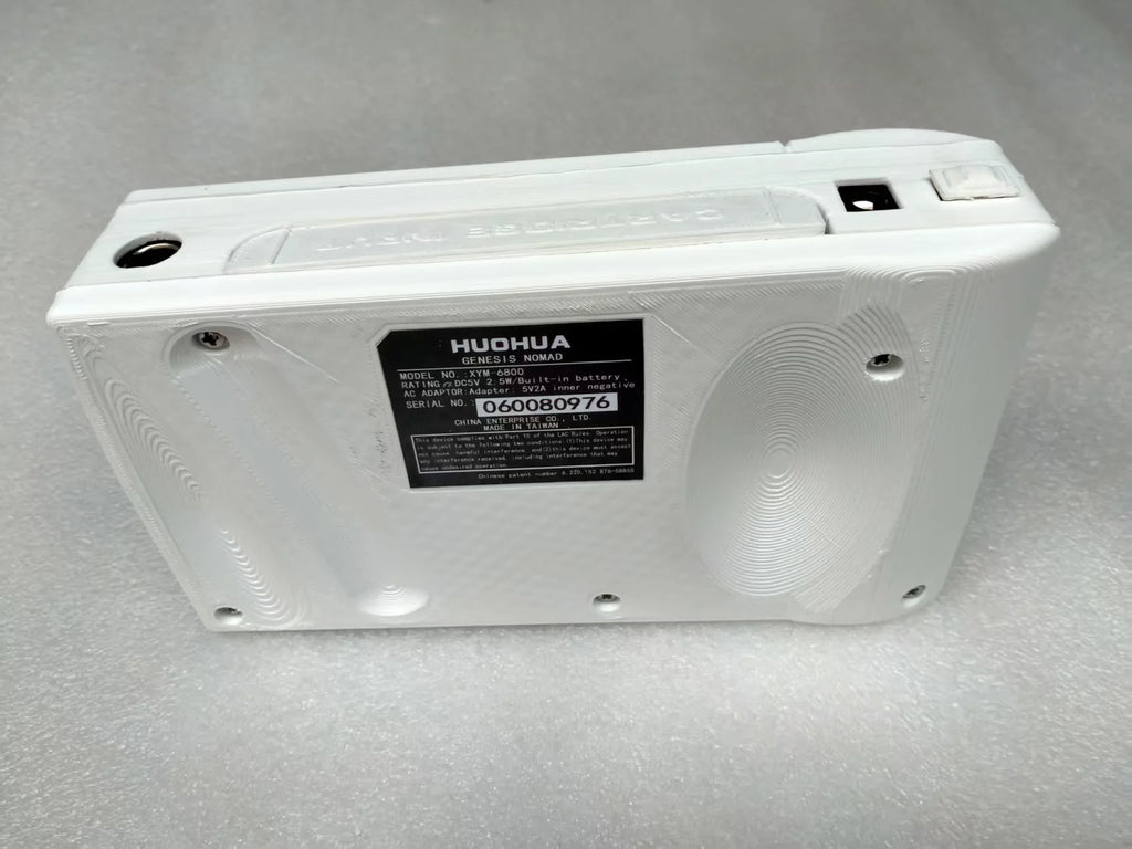 Genesi Nomad 3D printed nomad handheld game console MD card game console