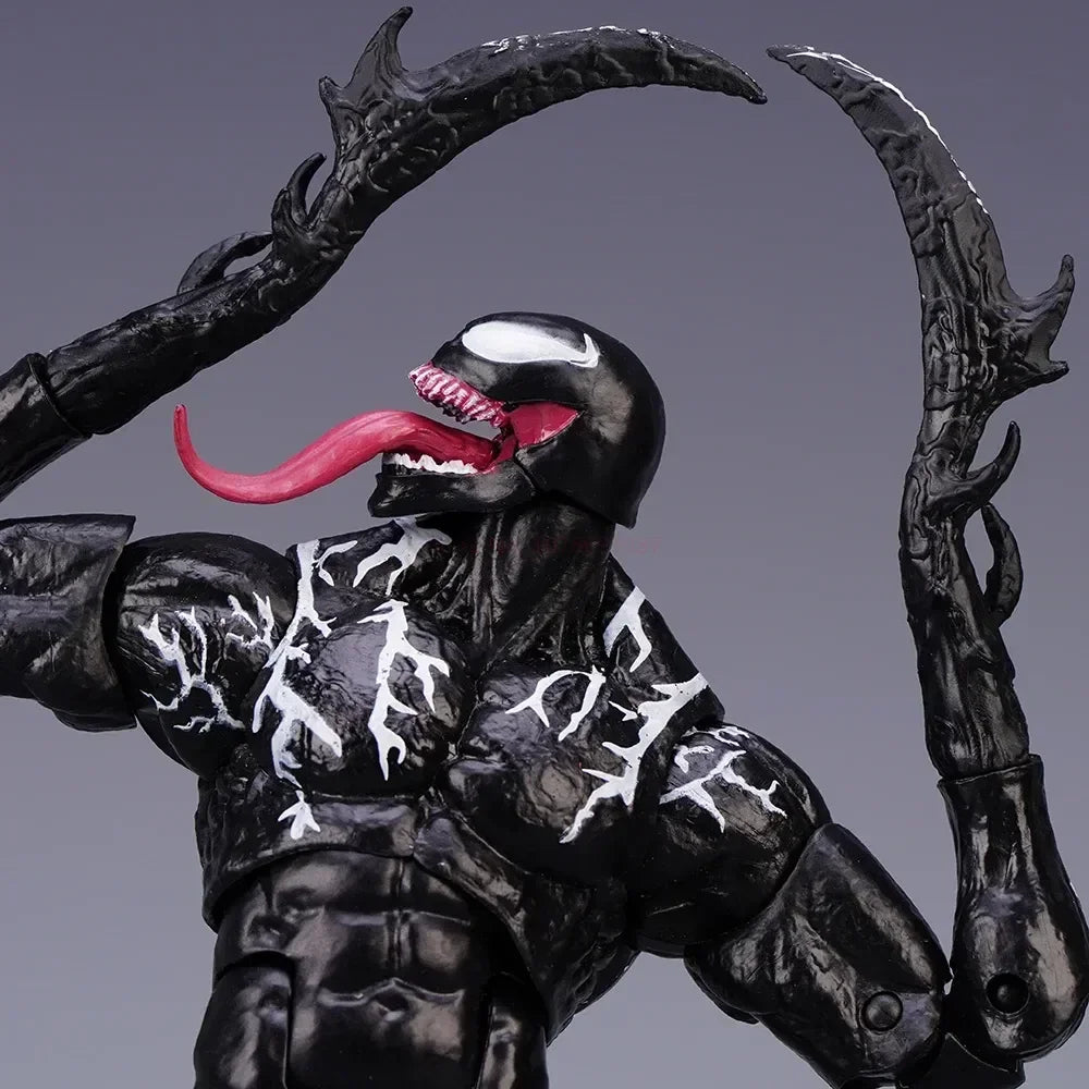 Marvel Venom Shf Legends Action Figure Joint Movable Toys Statue Model Collectible 7-Inch Ultra Mobile Handle Model Gift