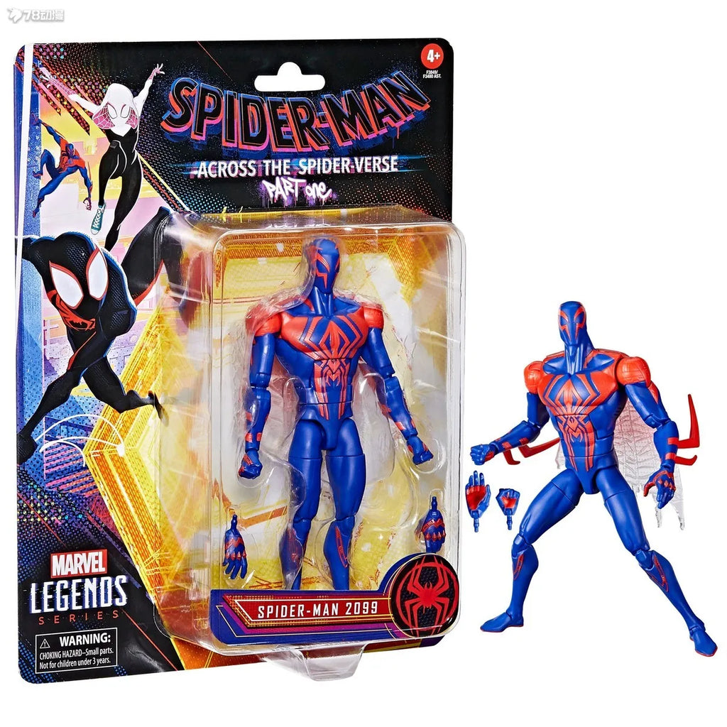 Hasbro Spider Man 2099 Miguel O Hara legends Venom Deadpool Action Figure Toys Change Face Statue Model Doll kids for Toy Gift