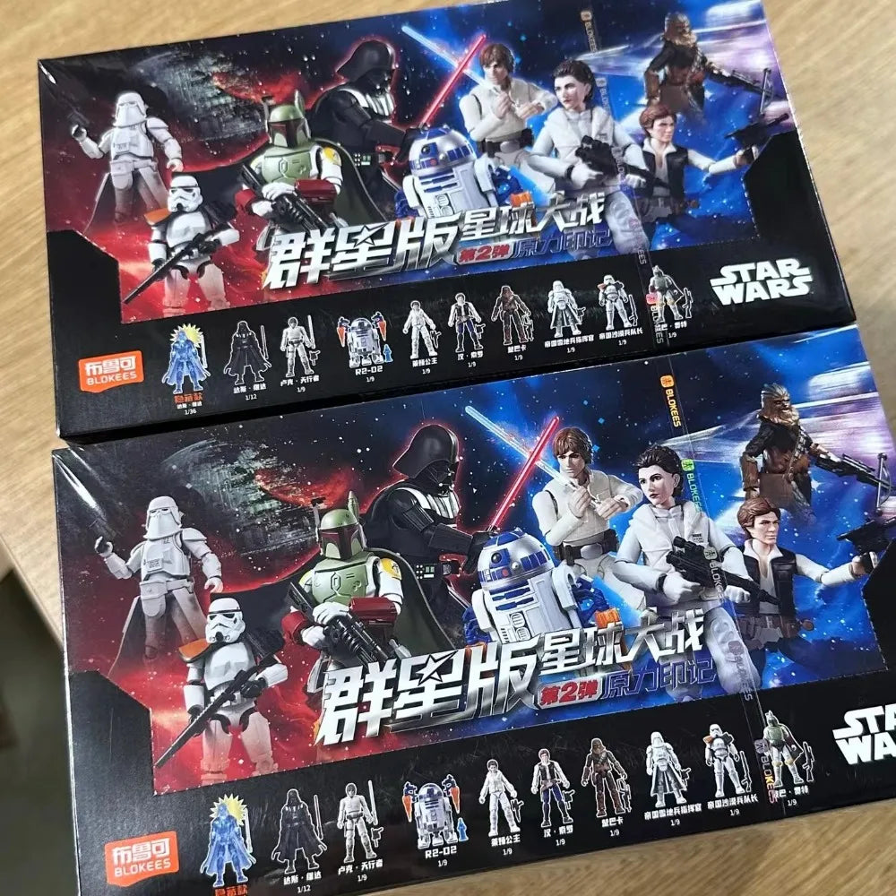 Original Blokees Star Wars Galaxy Edition Vol.2 Force Markings Blind boxes