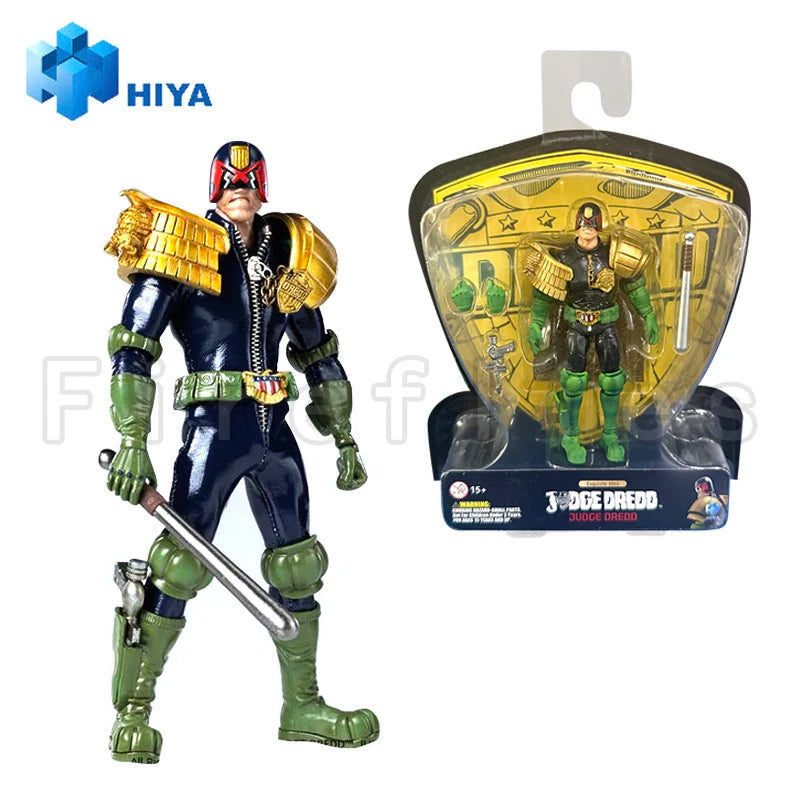 1/18 HIYA 4inch Action Figure Exquisite Mini Series Judge Dredd Series