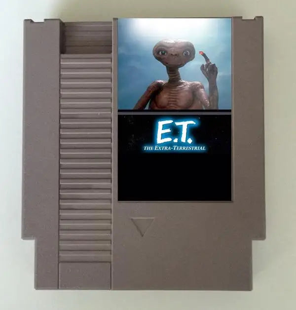 E.T. The Extra Terrestrial Game Cartridge for NES/FC Console