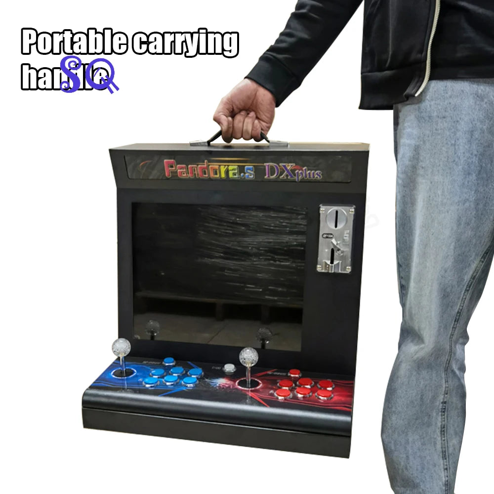Pandora DX Plus 20008 in 1 PCB Bar top  Retro Arcade 17 Inch HDMI VGA Coin Acceptor