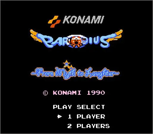 Parodius da! English Game Cartridge for NES/FC Console