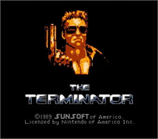 The Terminator; Lost SunSoft (Journey to Silus) edition Game Cartridge for NES/FC