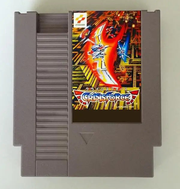 Crisis Force English Game Cartridge for NES/FC Console