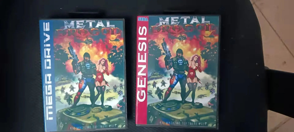 16 Bit MD Game Card Metal Dragon Include Retail Box for Genesis Mega Drive US Version