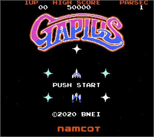 Gaplus Game Cartridge for NES/FC Console