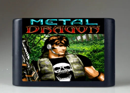 16 Bit MD Game Card Metal Dragon Include Retail Box for Genesis Mega Drive US Version